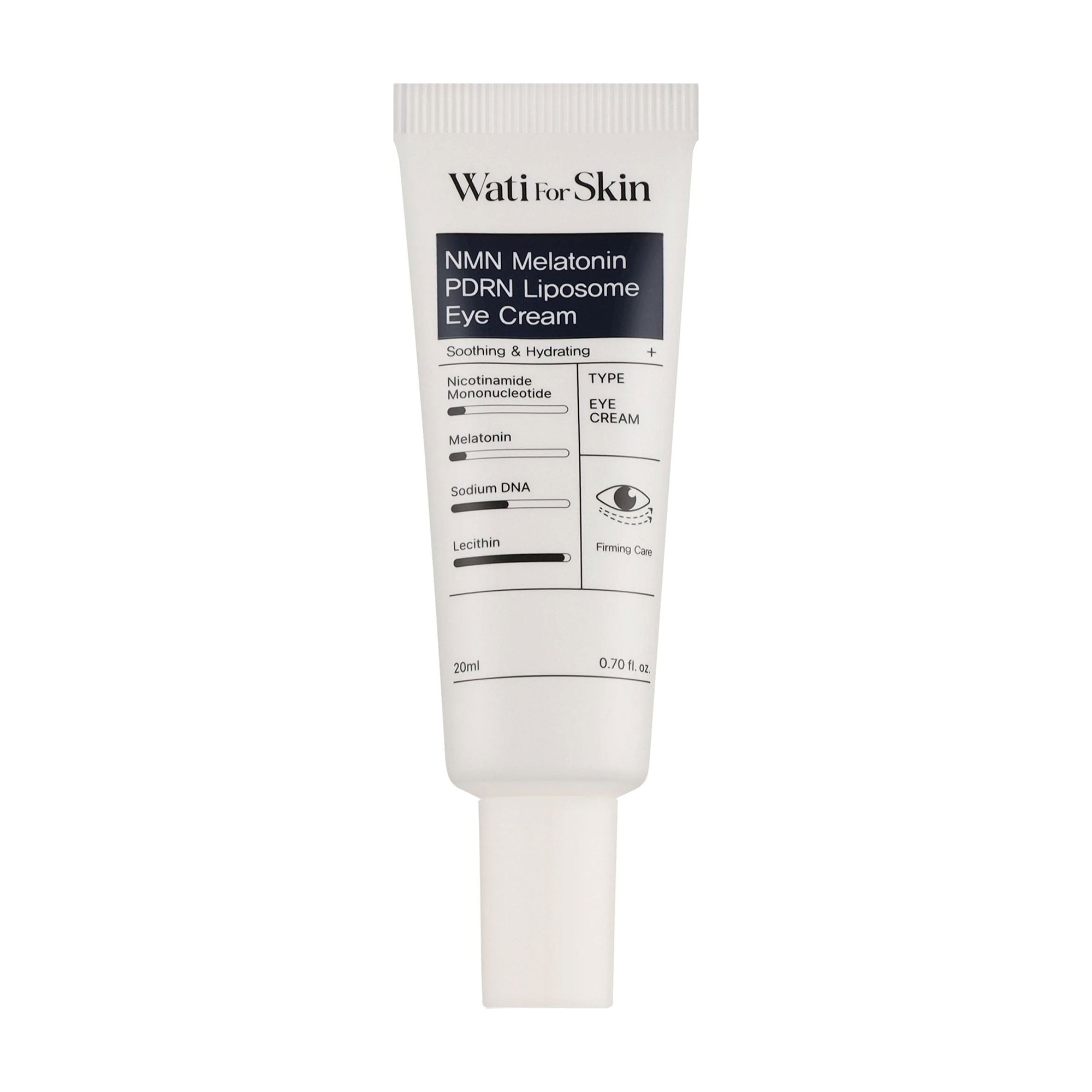 Крем для шкіри навколо очей Wati For Skin NMN Melatonin PDRN Liposome Eye Cream, 20 мл